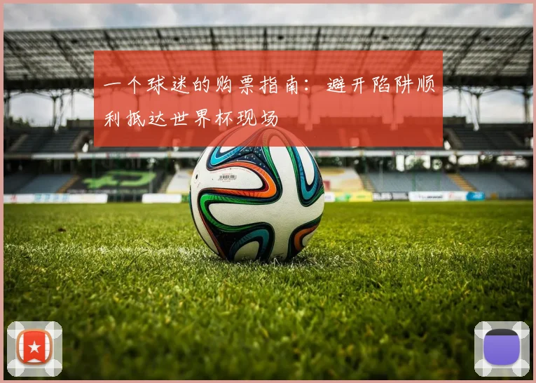 一个球迷的购票指南:避开陷阱顺利抵达世界杯现场